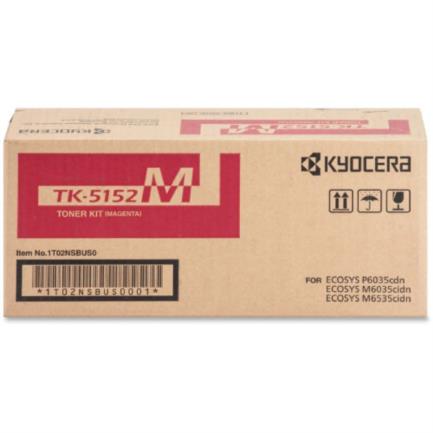 KYOCERA - Tóner Kyocera TK-5152M 12K Páginas Compatible P6035cdn/M6035cidn/M6535cidn Color Magenta