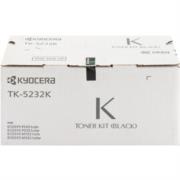 KYOCERA - Tóner Kyocera TK-5232K Alta Capacidad 2.6K Páginas Compatible P5021cdn/P5021cdw/M5521cdn/M5521cdw Color Negro