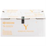 KYOCERA - Tóner Kyocera TK-5222Y 1.2K Páginas Compatible P5021cdn/P5021cdw/M5521cdn/M5521cdw Color Amarillo