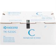 KYOCERA - Tóner Kyocera TK-5232C Alta Capacidad 2.2K Páginas Compatible P5021cdn/P5021cdw/M5521cdn/M5521cdw Color Cian