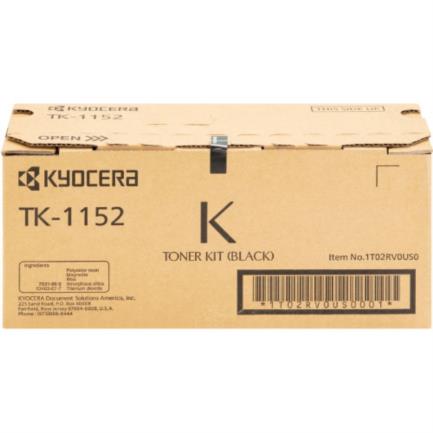 KYOCERA - Tóner Kyocera TK-1152 3K Páginas Compatible P2235dn/P2235dn/P2235dw/M2135dn/M2135dn/M2635dw Color Negro
