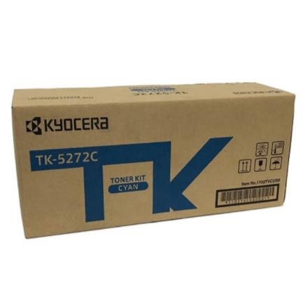 KYOCERA - Tóner Kyocera TK-5272C 6K Páginas Compatible P6230cdn/M6230cdn/M6630cdn Color Cian