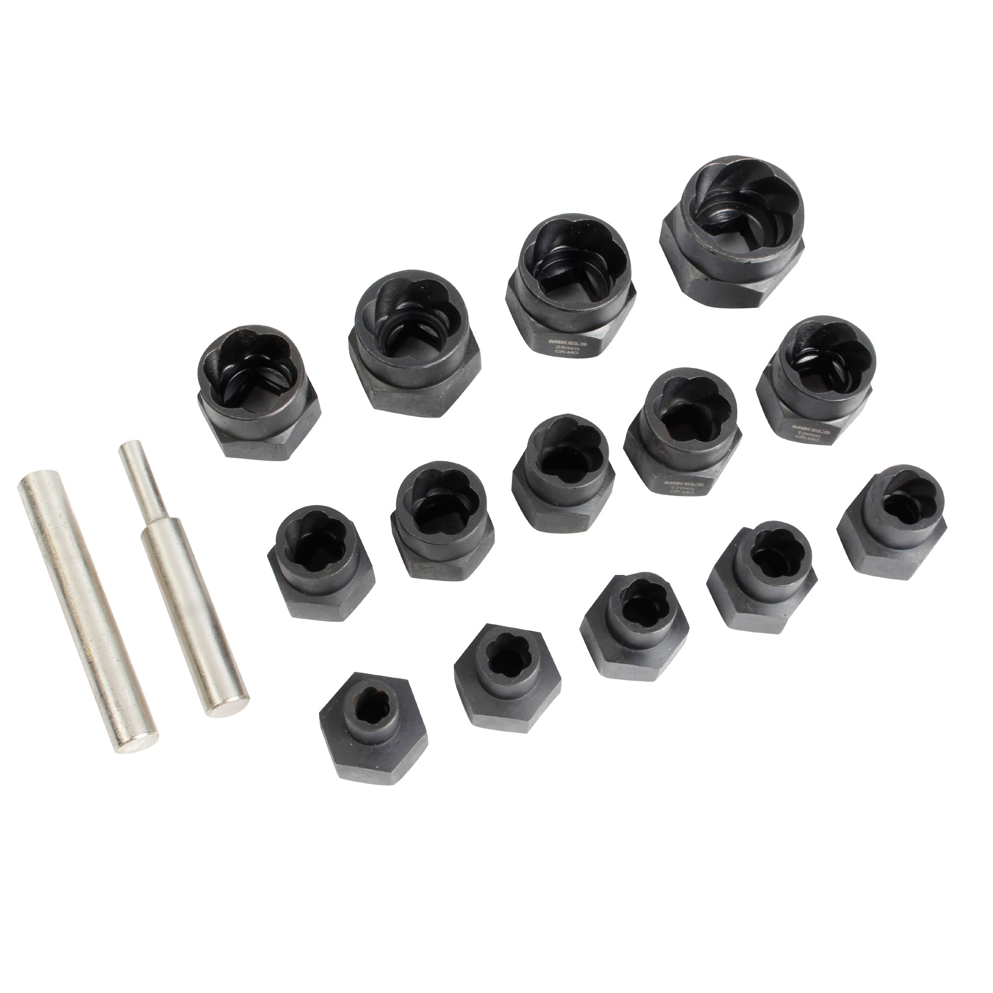 Kit de dados extractores en espiral (16 pzas)
