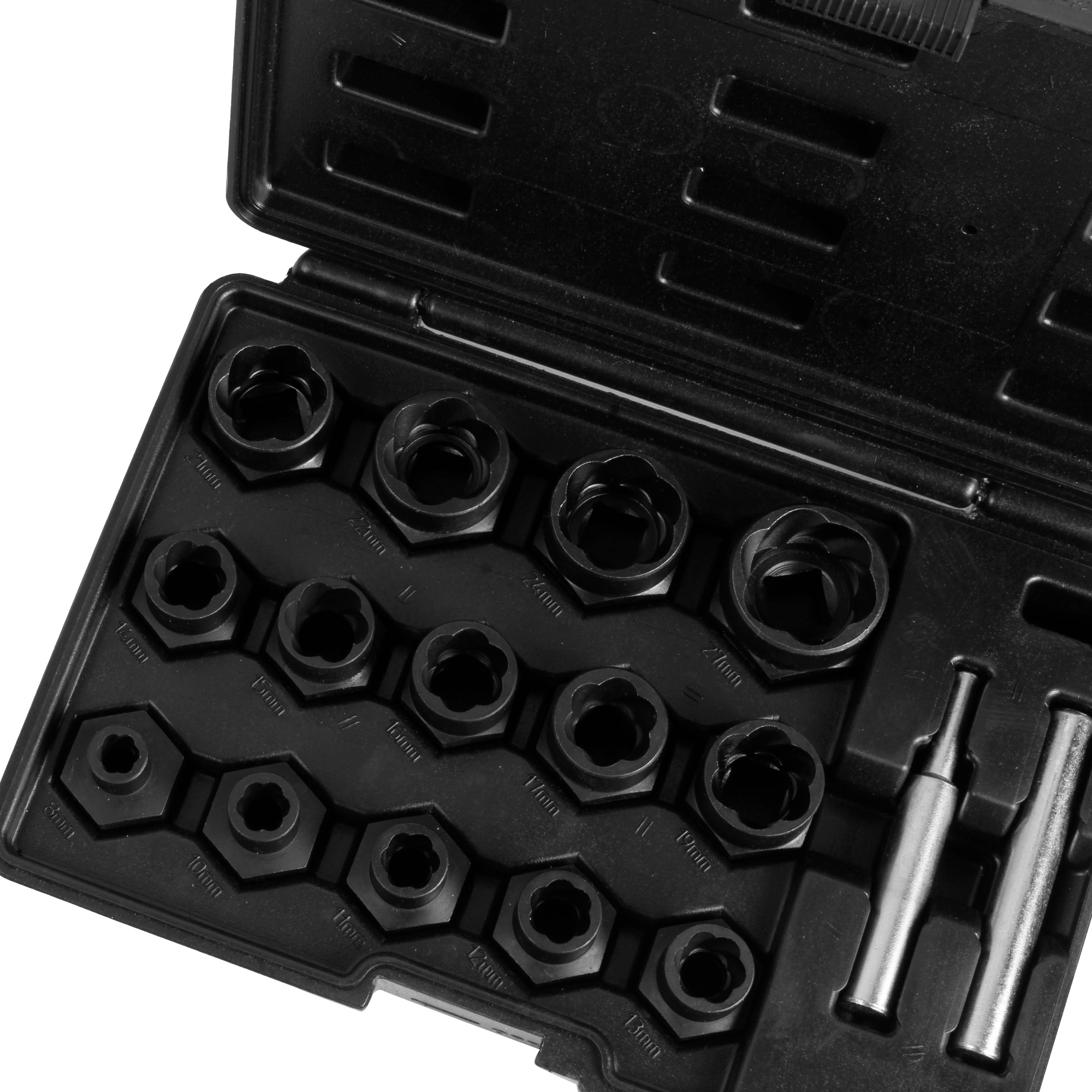 Kit de dados extractores en espiral (16 pzas)
