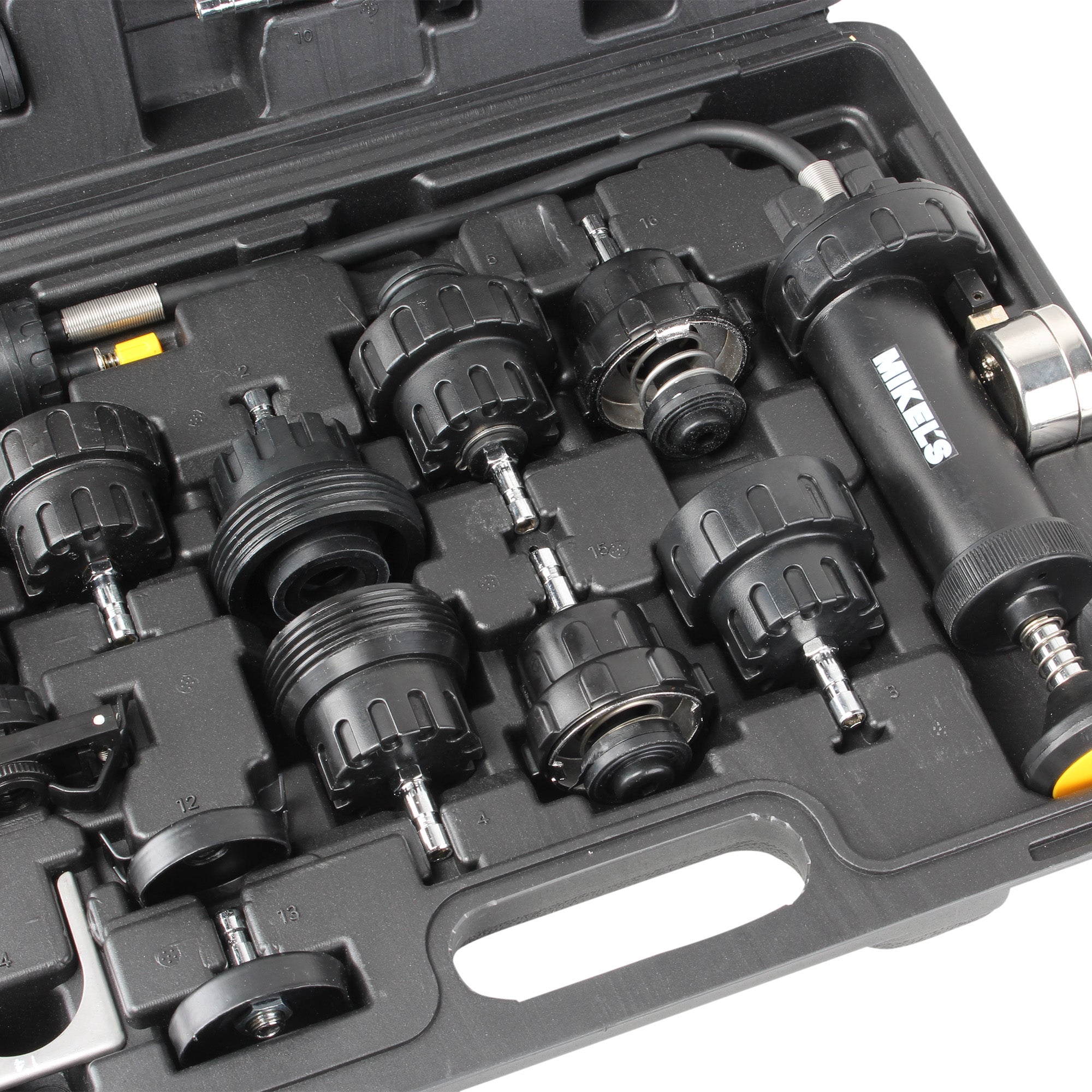 Kit detector de fugas para sistema de enfriamiento automotriz