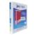 KYMA - Carpeta Panorámica Kyma de Vinil Tamaño Oficio 1/2" Aro en "O" Blanca
