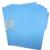 KYMA - Carpeta Pressboard Kyma C/Broche 8cm Tamaño Carta Azul Claro Paquete C/5