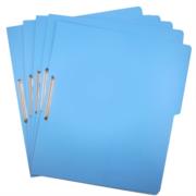 KYMA - Carpeta Pressboard Kyma C/Broche 8cm Tamaño Carta Azul Claro Paquete C/5