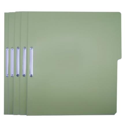KYMA - Carpeta Pressboard Kyma C/Broche 8cm Tamaño Carta Verde Claro Paquete C/5
