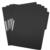 KYMA - Carpeta Pressboard Kyma C/Broche 8cm Tamaño Carta Negro Paquete C/5
