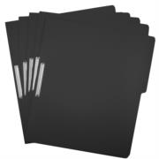 KYMA - Carpeta Pressboard Kyma C/Broche 8cm Tamaño Carta Negro Paquete C/5