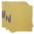 KYMA - Carpeta Pressboard Kyma C/Broche 8cm Tamaño Carta Amarillo Paquete C/5