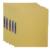 KYMA - Carpeta Pressboard Kyma C/Broche 8cm Tamaño Carta Amarillo Paquete C/5