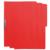 KYMA - Carpeta Pressboard Kyma C/Broche 8cm Tamaño Oficio Rojo Paquete C/3