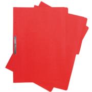 KYMA - Carpeta Pressboard Kyma C/Broche 8cm Tamaño Oficio Rojo Paquete C/3