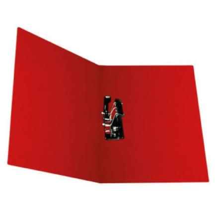 KYMA - Carpeta Pressboard Kyma C/Palanca Tamaño Carta Rojo