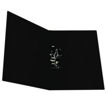 KYMA - Carpeta Pressboard Kyma C/Palanca Tamaño Carta Negro