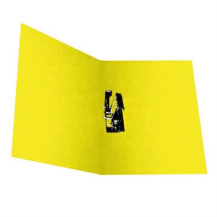 KYMA - Carpeta Pressboard Kyma C/Palanca Tamaño Carta Amarillo