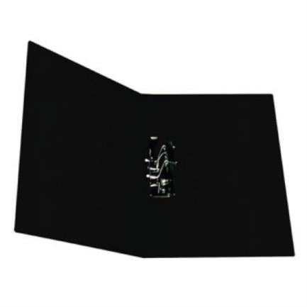 KYMA - Carpeta Pressboard Kyma C/Palanca Tamaño Oficio Negro