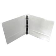 KYMA - Carpeta Panorámica Kyma de Vinil Tamaño Carta 3" Aro en "O" Blanca