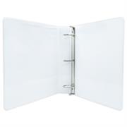 KYMA - Carpeta Panorámica Kyma de Vinil Tamaño Carta 1 1/2" Aro en "D" Blanca
