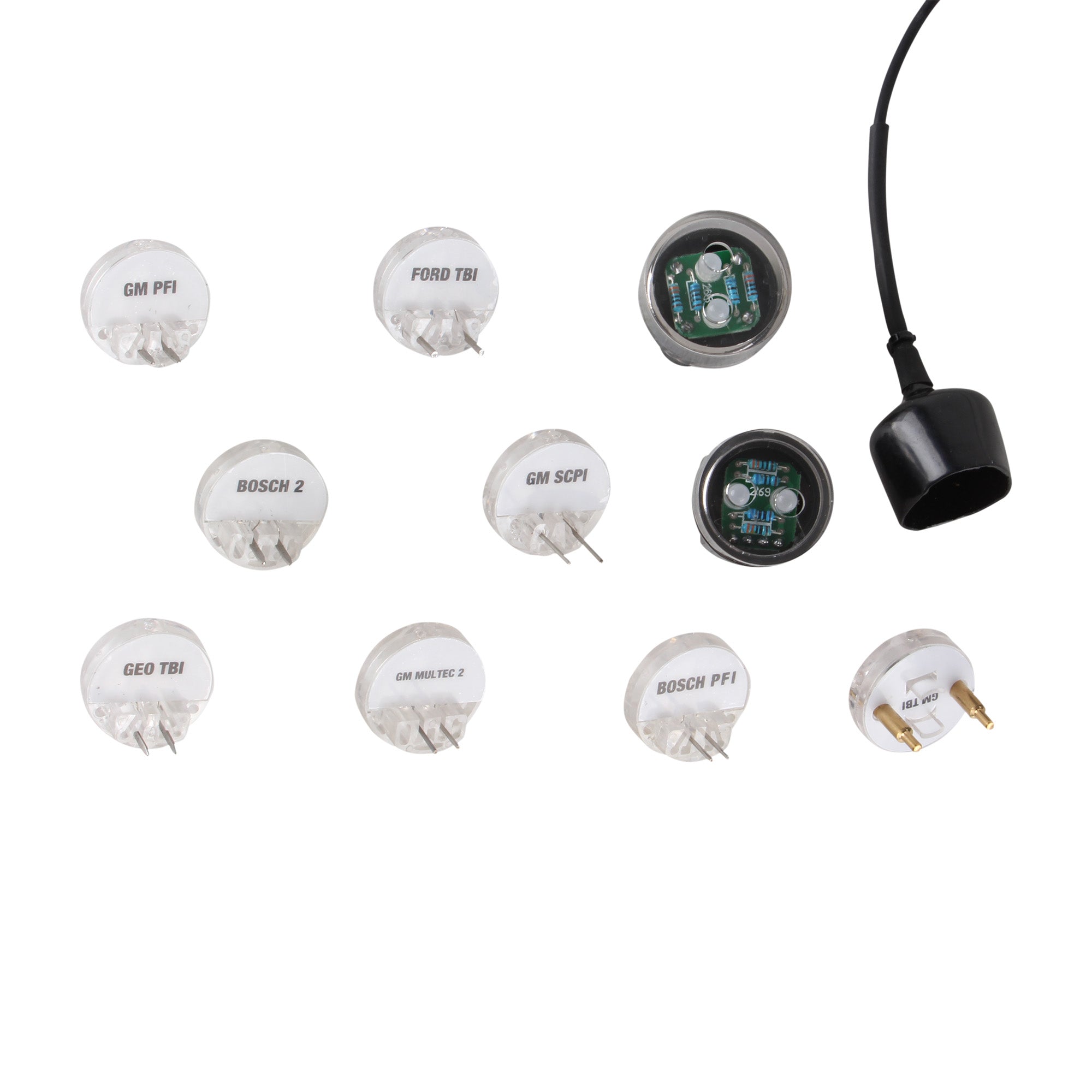 Kit juego de probadores led para inyectores