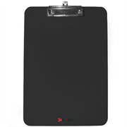 KYMA - Tabla Agarrapapel Kyma Acrílico Tamaño Carta con Broche Tipo Clip Color Negro