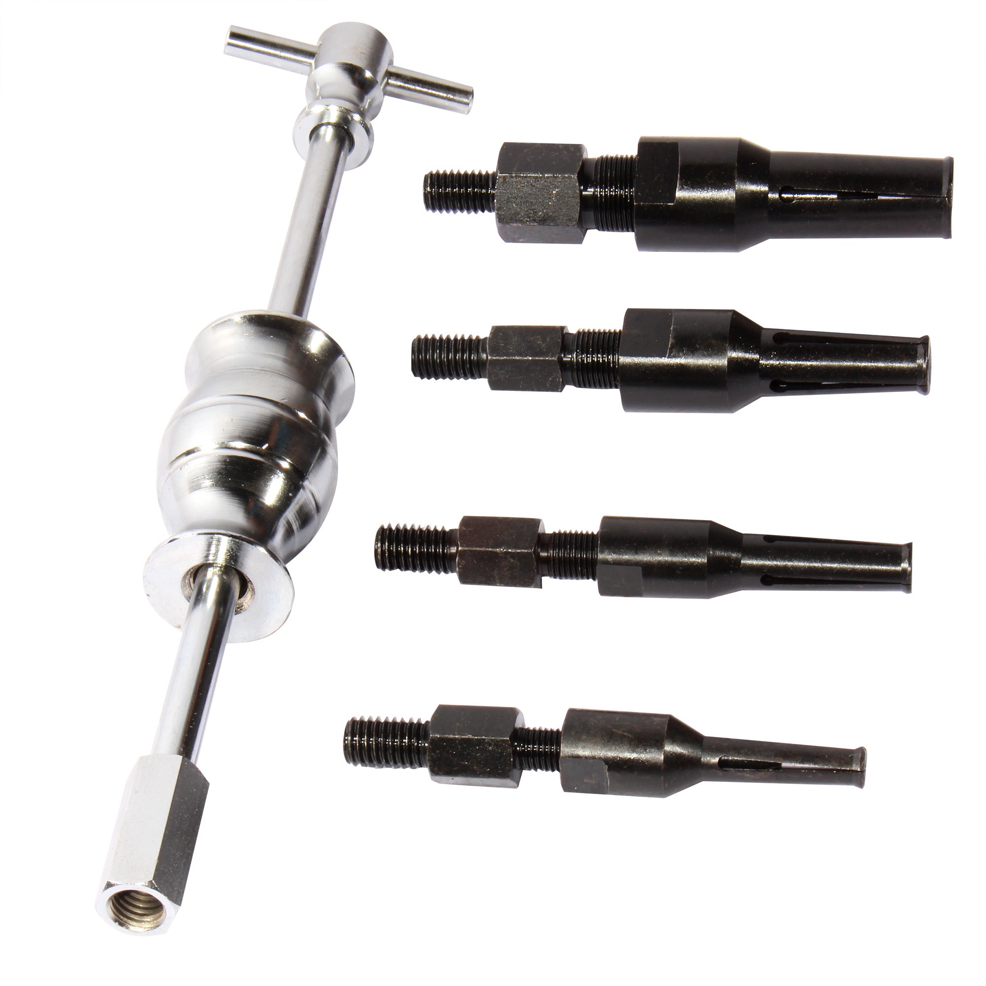 Kit juego de extractores internos con martillo deslizante