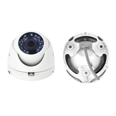 EPCOM PROFESSIONAL - KIT TurboHD 1080p / DVR 8 Canales / 4 Cámaras Bala (exterior 2.8 mm) / 4 Cámaras Eyeball (exterior 2.8 mm) / Transceptores / Conectores / Fuente de Poder Profesional hasta 15 Vcc para Largas Distancias