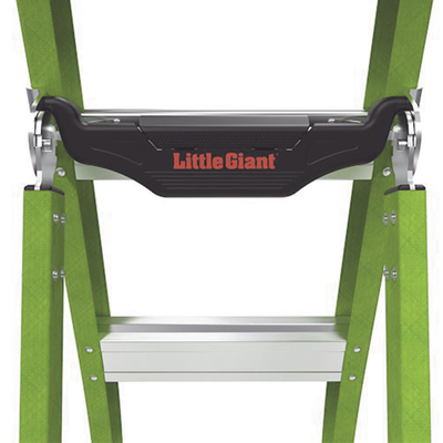 LITTLE GIANT LADDER SYSTEMS - Escalera de Tijera 3 en 1 de 1.8 Metros, Fibra de Vidrio (SKU13906-001). Hecha en E.U.A. (Versión 2.0)
