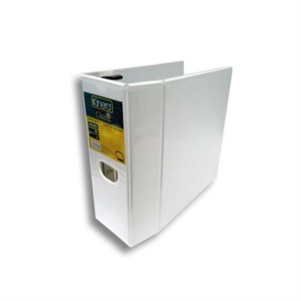 KINERA - CARPETA KINERA VINIL ARO "D" 5" BLANCA C/6
