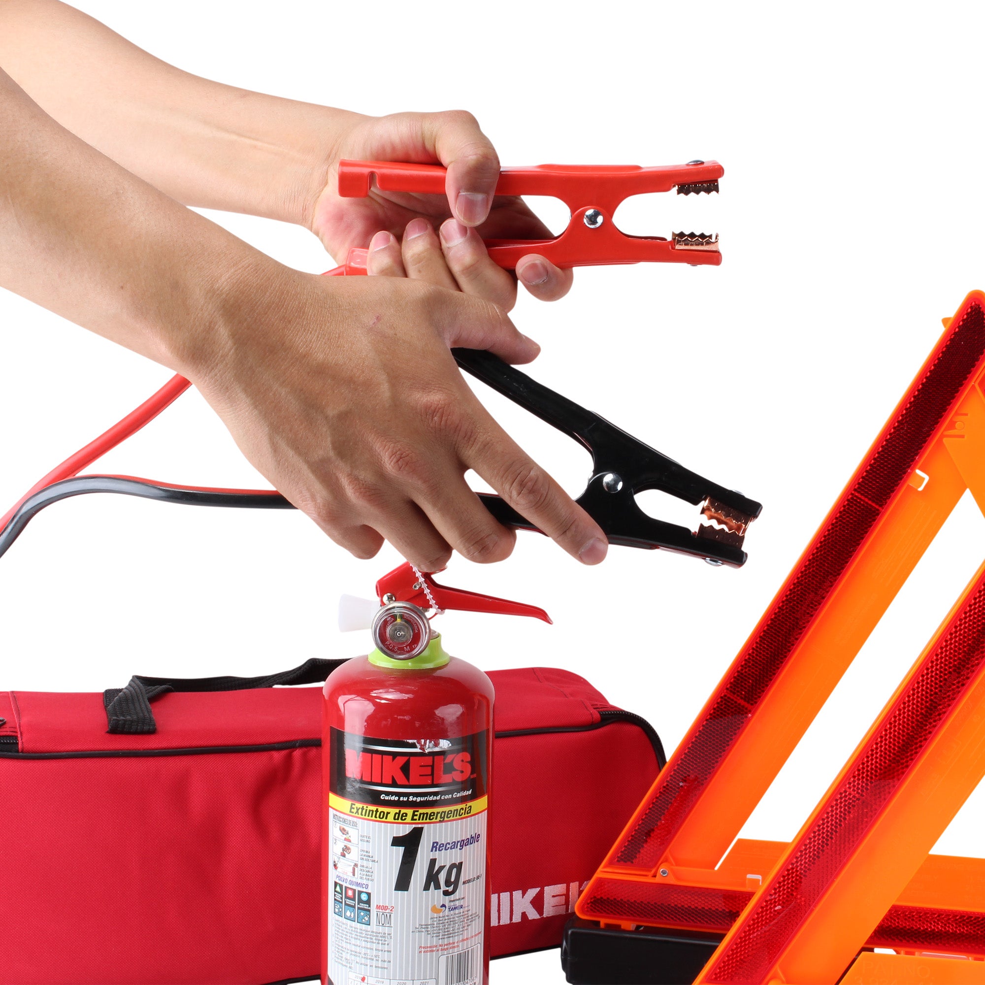Kit de emergencia automotriz