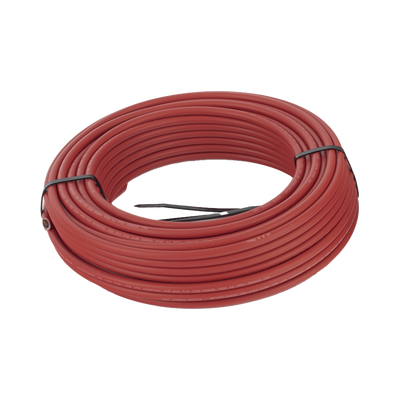 EPCOM POWERLINE - Kit de 2 rollos de 25 metros de cable fotovoltaico de cobre, rojo y negro, calibre 10 AWG (6mm²), Tipo PV,  1000/2000 V y 120°C.