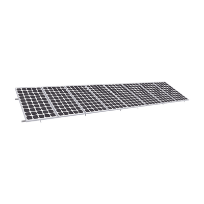 EPCOM POWERLINE - Montaje para Panel Solar, Riel "8" de 5400mm para Módulos de 550 a 660w con Espesor de 35mm, Velocidad de Viento Máx. 136km/h (20° a 45°)