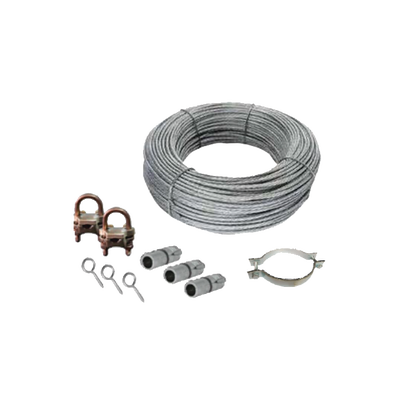 TOTAL GROUND - Kit de Retenida para sujeción de Mástil de Hasta 6 metros.