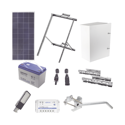 EPCOM INDUSTRIAL - Kit de energía solar para alumbrado de 30 W