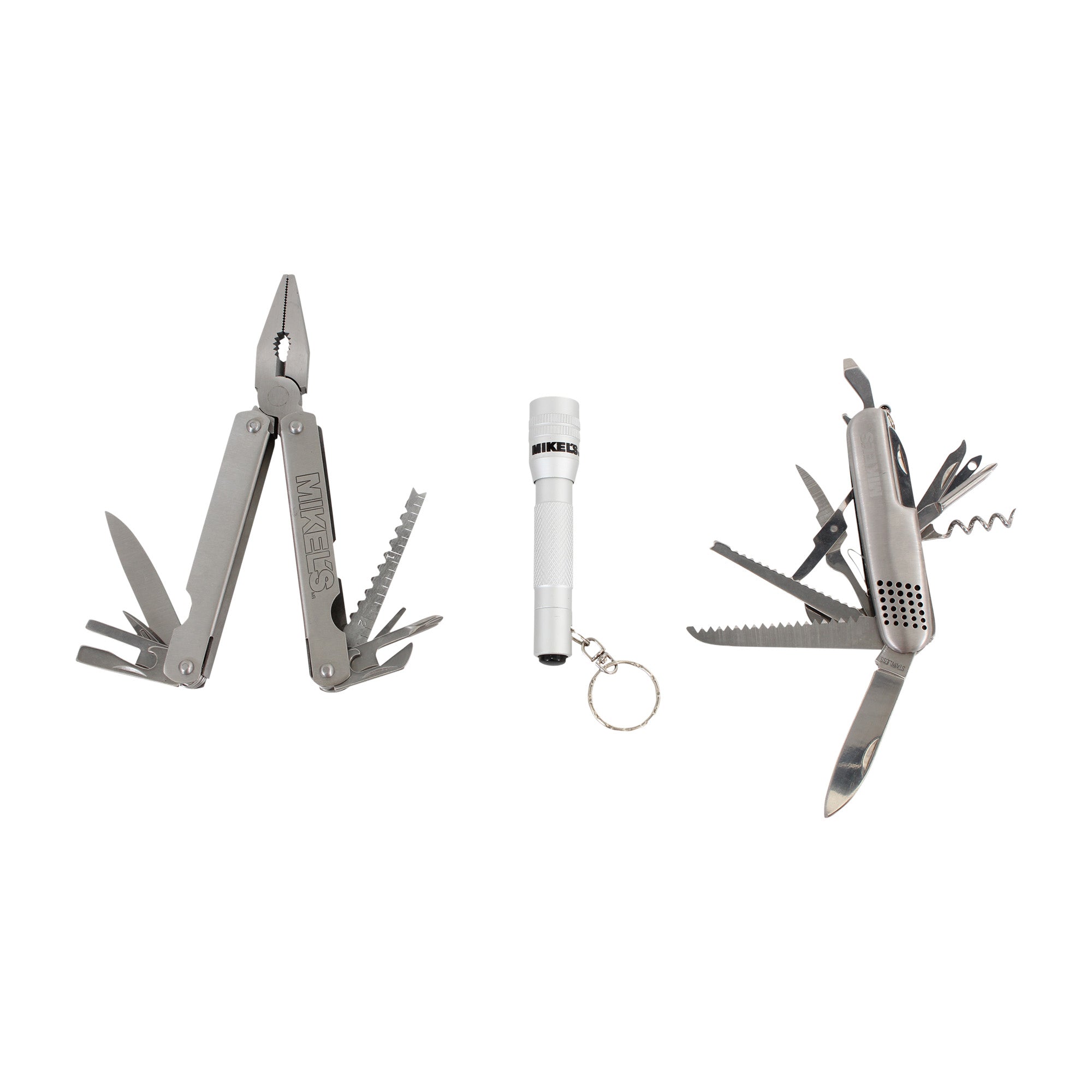 Multiherramientas kit multiusos navaja con lámpara (3 en 1 )