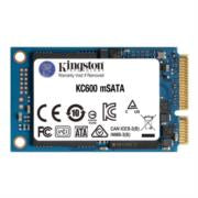 KINGSTON - Unidad de Estado Sólido SSD Kingston KC600 512GB MSATA3 NAND 3D TLC
