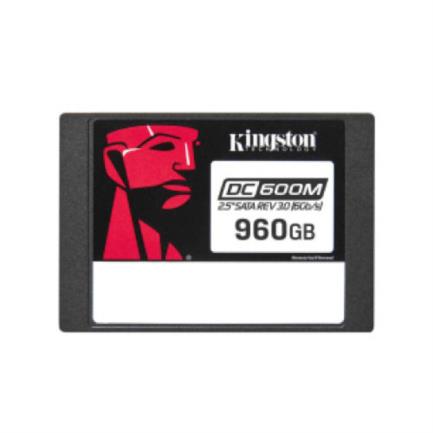 KINGSTON - Unidad de Estado Sólido SSD Kingston 960 GB DC600M SATA Enterprise 2.5" Uso Mixto