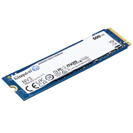 KINGSTON - Unidad de Estado Sólido SSD Kingston SNV3S NVMe 500GB PCI Express 4.0 M.2