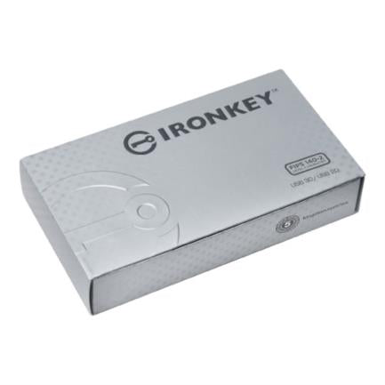 KINGSTON - Memoria USB Kingston IronKey S1000 Flash 32GB Encriptado Criptochip Integrado Color Plata