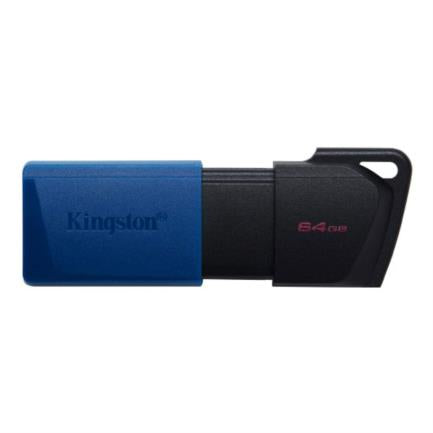 KINGSTON - Memoria USB Kingston DataTraveler Exodia M 64GB USB 3.2 Gen1 Color Negro-Azul