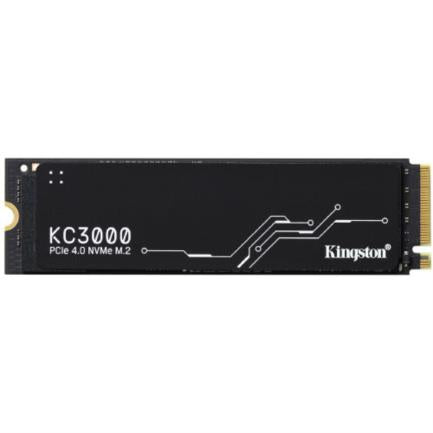 KINGSTON - Unidad de Estado Sólido SSD Kingston KC3000 PCIe 4.0 NVMe M.2 SSD 2048GB Color Negro