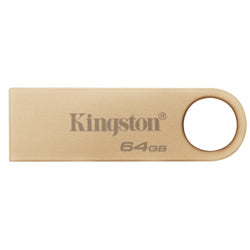 KINGSTON - Memoria USB Kingston DataTraveler SE9 G3 64GB USB 3 2 Lectura 220MB/s Dorado