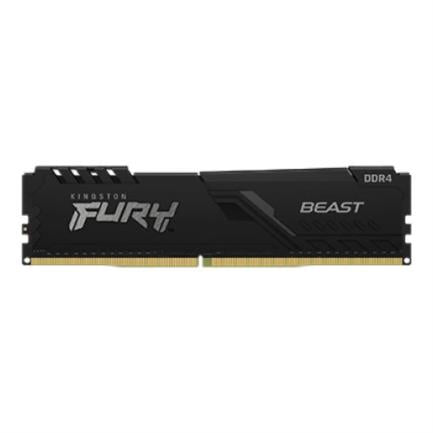 KINGSTON - Memoria RAM Kingston FURY Beast 8 GB 3200MHz DDR4 CL16 DIMM Color Negro