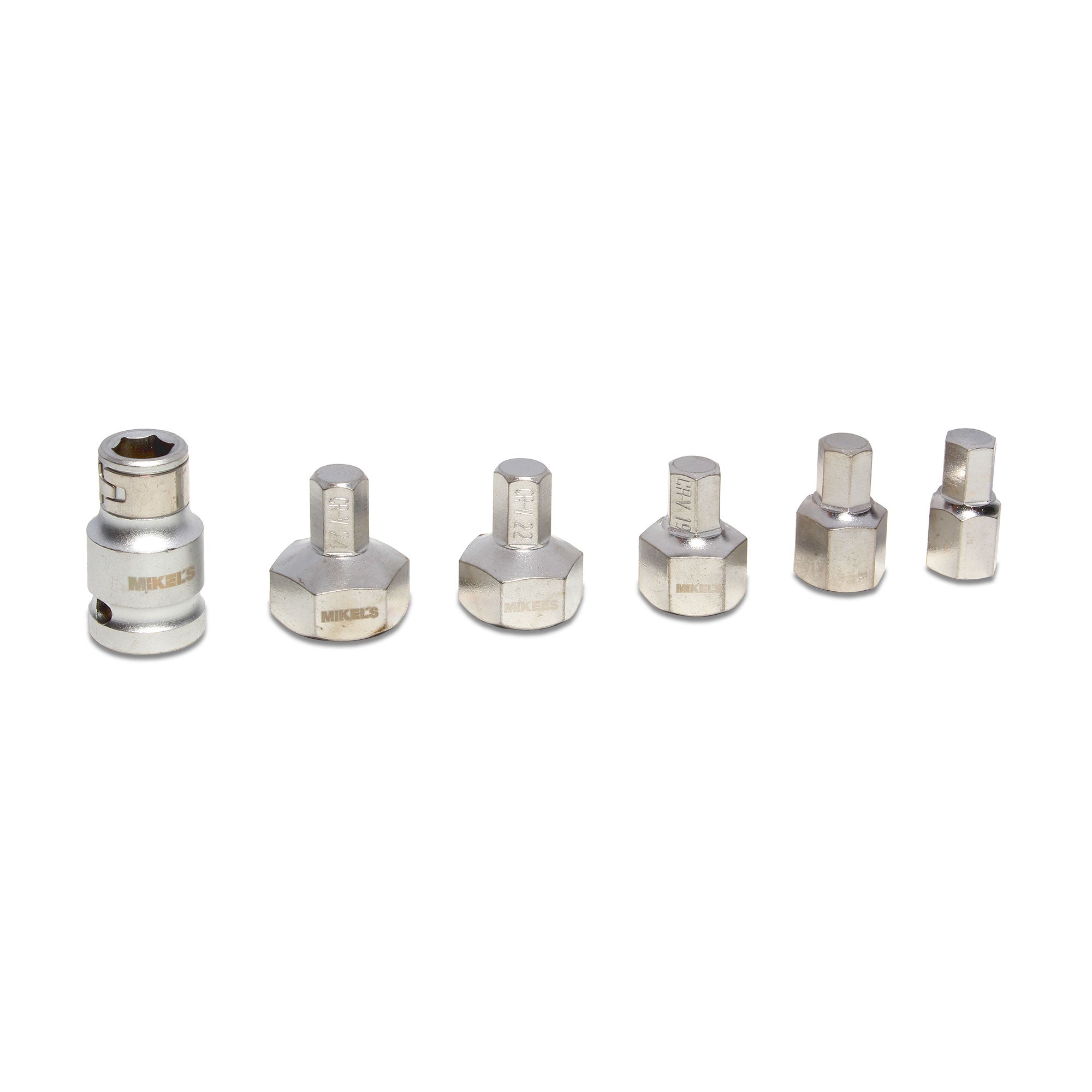 Kit de puntas hexagonales para motocicleta (6 pzas)