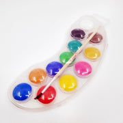 KORES - SET DE ACUARELAS MINI KORES 12 PASTILLAS CON PINCEL