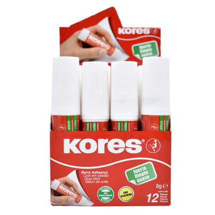 KORES - Lapiz adhesivo Kores 8 GR C/12