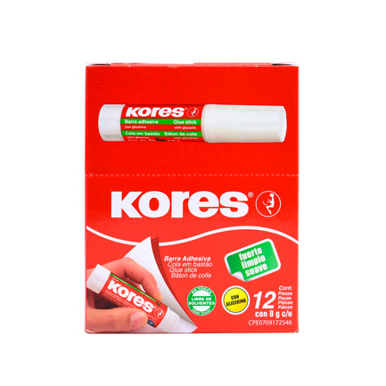 KORES - Lapiz adhesivo Kores 8 GR C/12