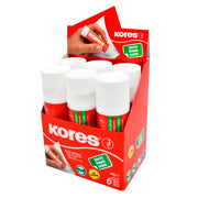 KORES - Lapiz adhesivo  Kores 40 GR C/6